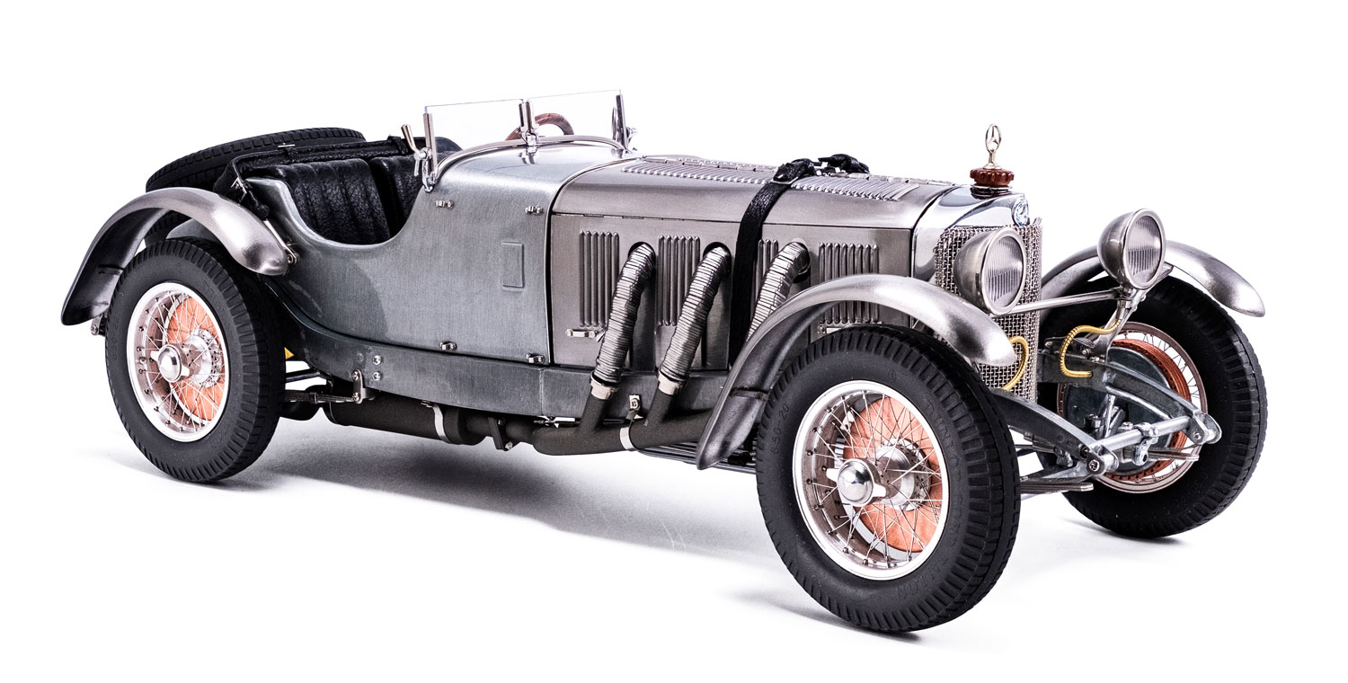 Mercedes SSK, 1930, clear limited 600 - modelcars24