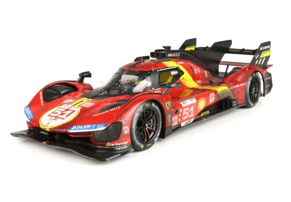 Ferrari 499P Hypercar Winner Le Mans 2023 End Of Race Limited Edition – Bild 3