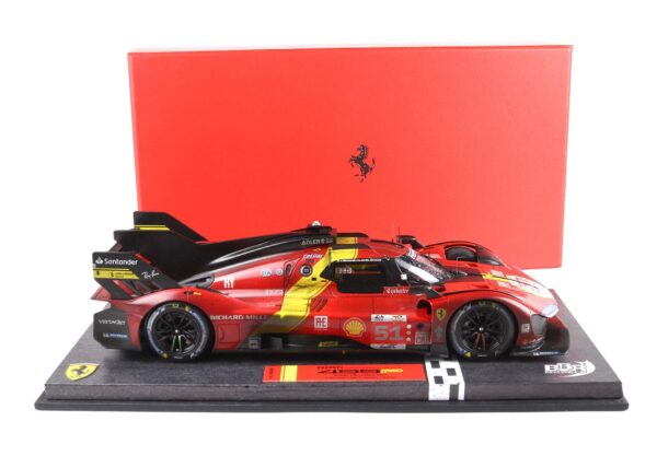 Ferrari 499P Hypercar Winner Le Mans 2023 End Of Race Limited Edition